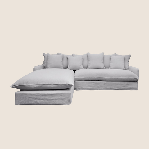 Lazy Days Slipcover Sofa with Chaise