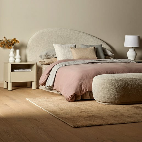 Vida Boucle Headboard