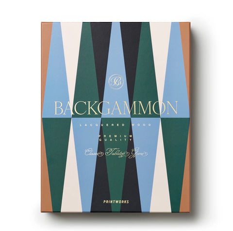 Backgammon Lacquered