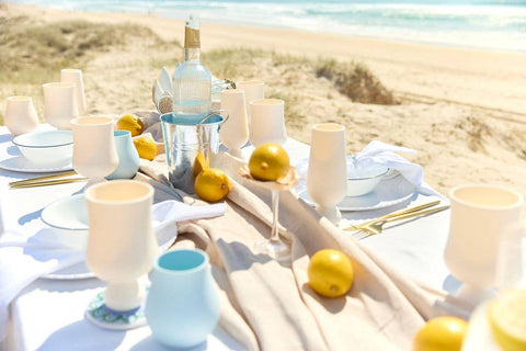 Bubble Champagne Flute Set