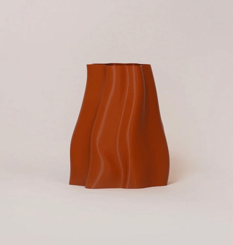 Lulu Bin / Vase - Burnt Orange