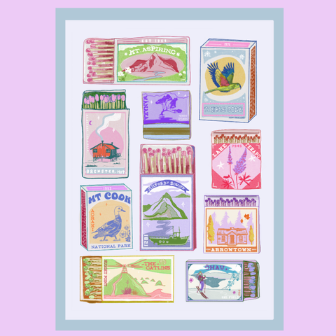 Matchbox Print