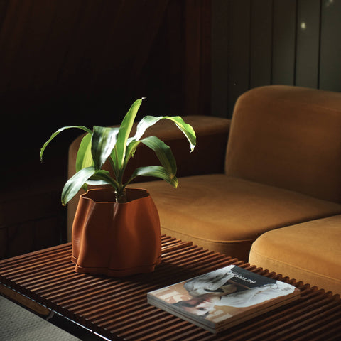Lulu Planter - Burnt Orange