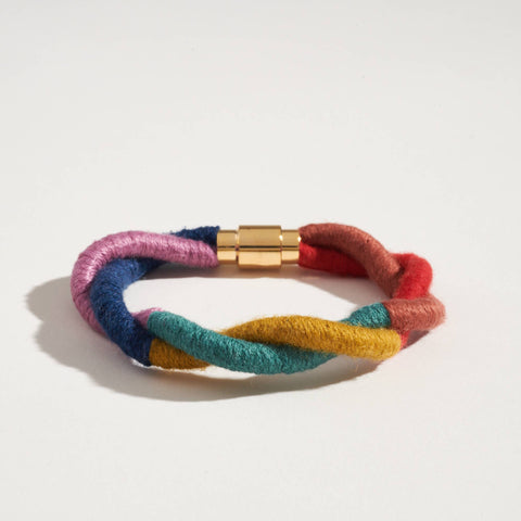 Twist Rainbow Magnetic Bracelet