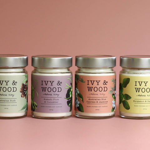 Blue Cypress & Jasmine Soy Candle