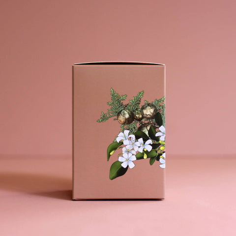 Blue Cypress & Jasmine Soy Candle