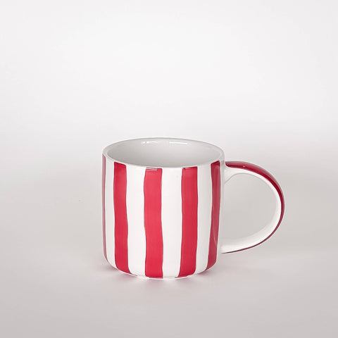 Mug Red Stripes