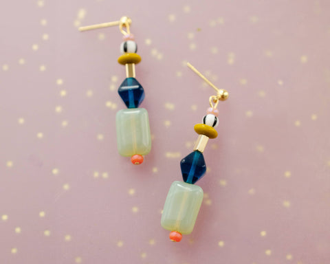 Beaded Dangle Earrings