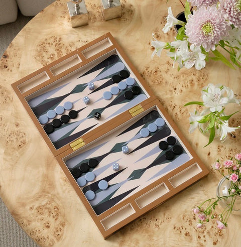 Backgammon Lacquered