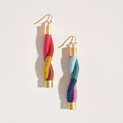 Twist Rainbow Earrings