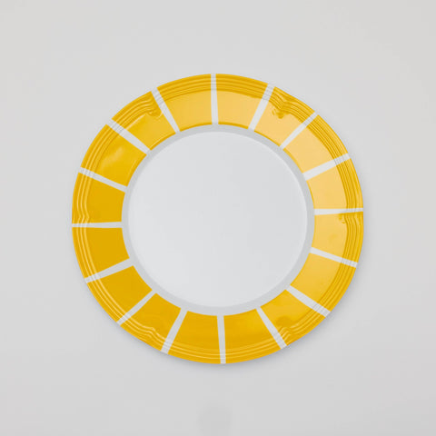 Baby, Let's Go Outside Melamine Plate Set | Striped