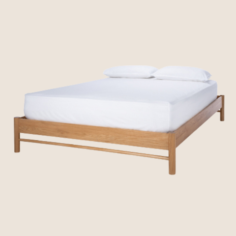 Yumi Oak Bed Frame | King + Queen