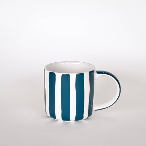 Mug Green Stipes