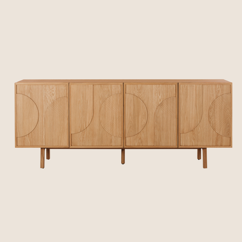 Modern Ritual Sideboard | Black + Natural