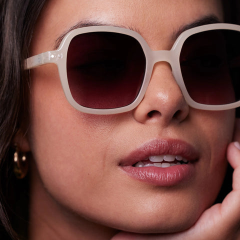 Vintage Cream Sunglasses O Collection