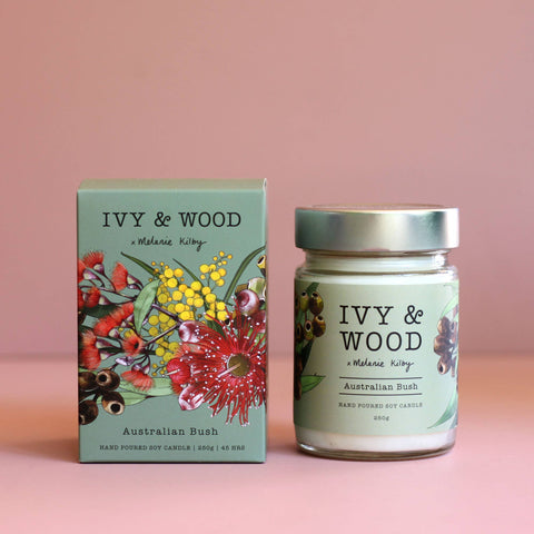 Australian Bush Soy Candle in gift box