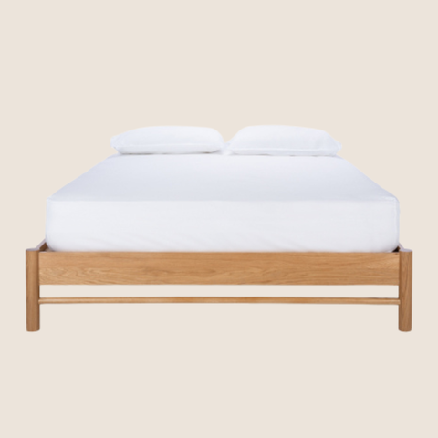 Yumi Oak Bed Frame | King + Queen