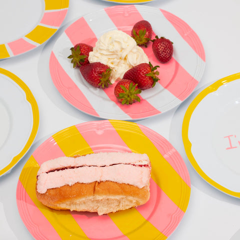 Melamine Plate Set stacked