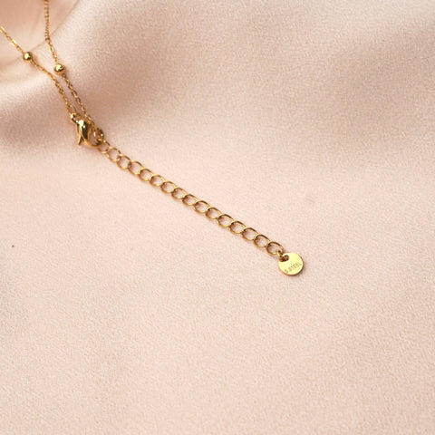 Bee Pendant Necklace styled