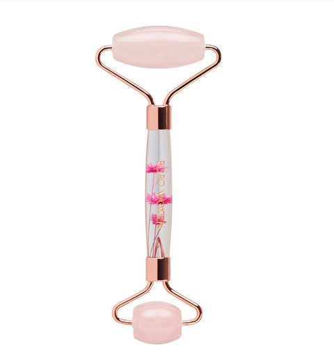 Bopo Facial Roller in Rose Quartz