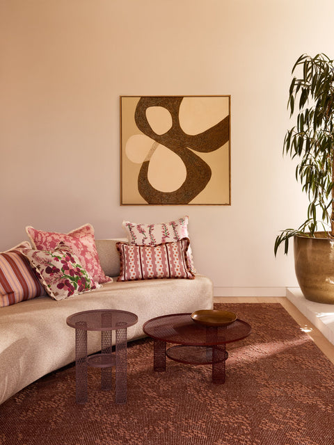 Lupin Multi Linen Cushion