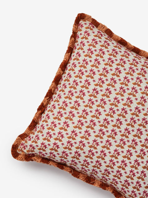Petit Madeline Pink Linen Cushion