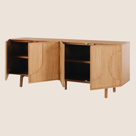 Modern Ritual Sideboard | Black + Natural