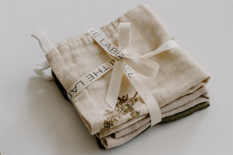 Organic Muslin Facecloths