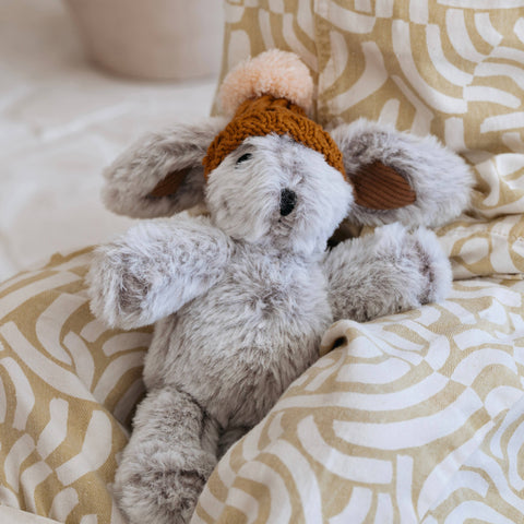 Edith Rabbit Soft Toy styled