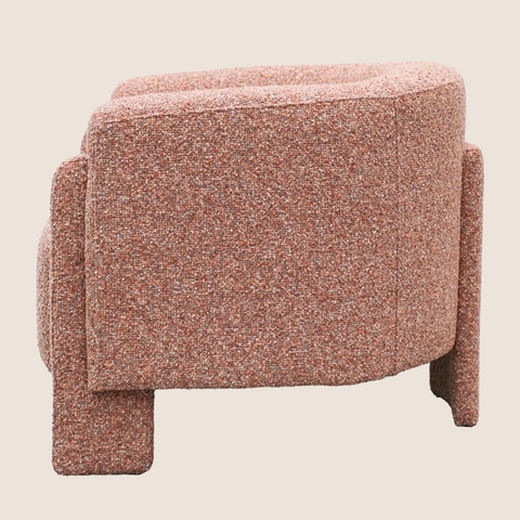 Ember Chair alternate angle showing curved armrest detail
