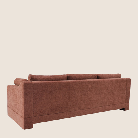 Ember sofa seat depth and structured silhouette detail