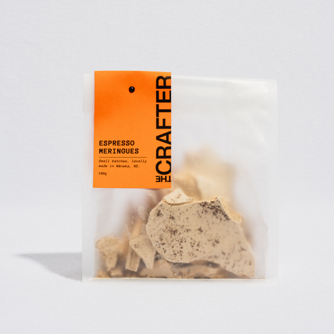 Espresso Meringues, handmade NZ treat