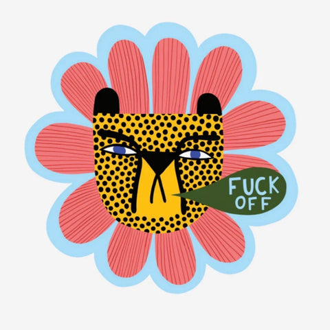 Fuck Off Fridge Magnet, product shot