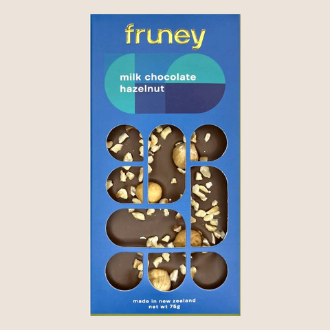 Fruney Milk Chocolate and Hazelnut Bar