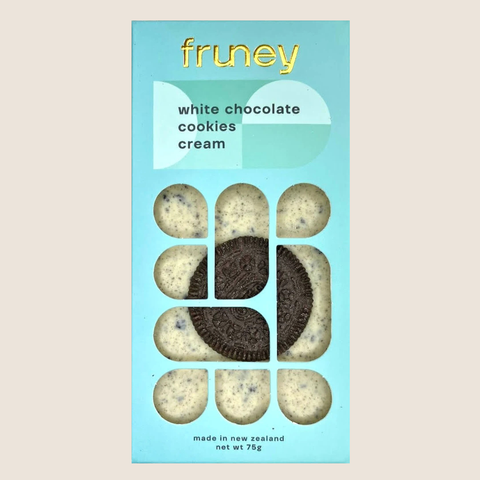 Fruney White Chocolate Cookies and Cream Bar