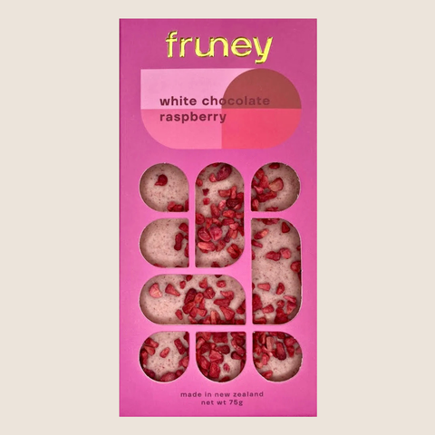 Fruney White Chocolate Raspberry Bar