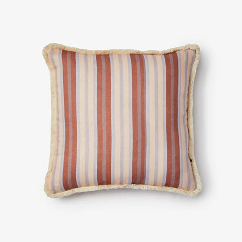 Suiting Stripe Coralie Linen Cushion