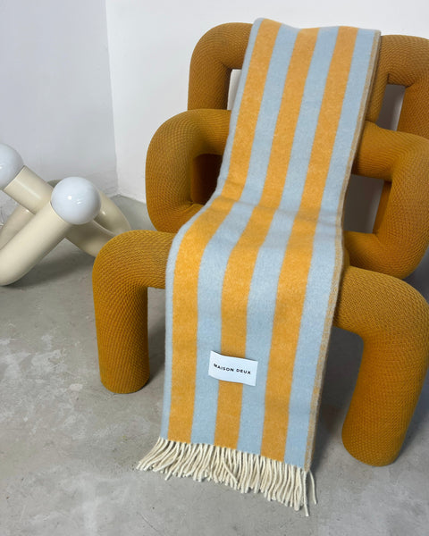 Blue Honey Blanket / Throw