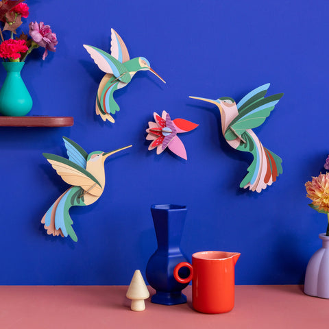 Wall Art - Hummingbirds Set