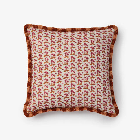 Petit Madeline Pink Linen Cushion