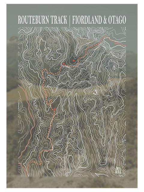 Routeburn Track Print