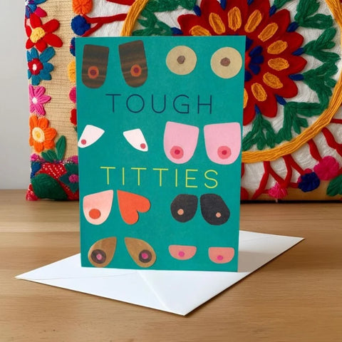 Tough Titties Card, with envelope