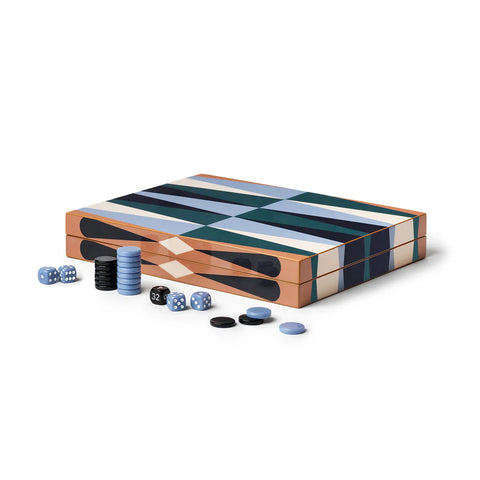 Backgammon Lacquered