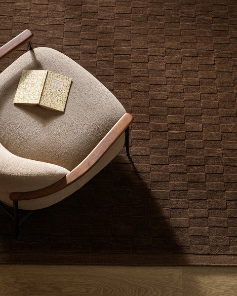 Hugo Espresso Floor Rug