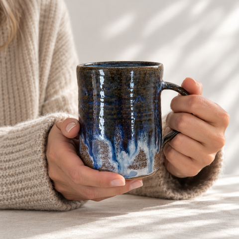 Deep Blue Medium Mug