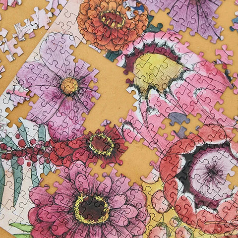 Jade Jigsaw Puzzle in progress