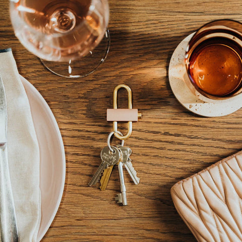 Beysis Keyring in Blush