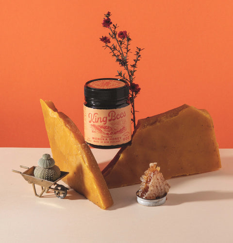King Bees MGO 600+ Manuka Honey texture