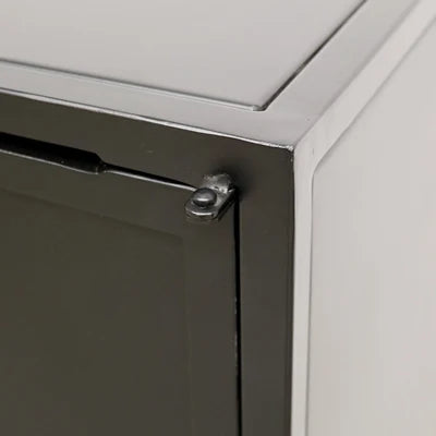 Kingston Bedside Table hinge detail