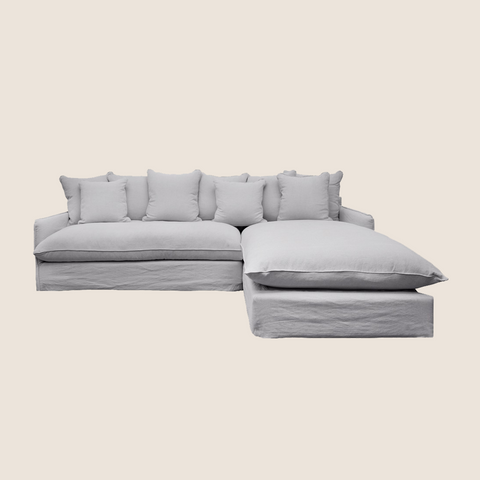 Lazy Days Slipcover Sofa with Chaise